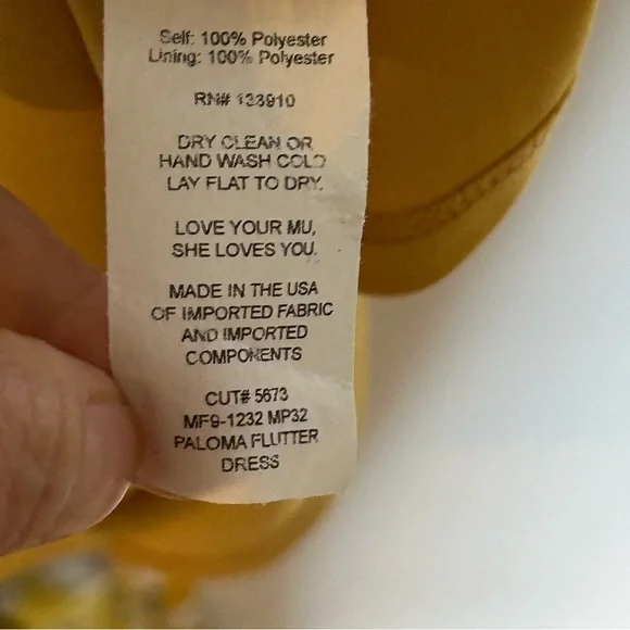 Show Me Your Mumu Paloma Dress Flirtin Floral Size Small - Picture 11 of 11